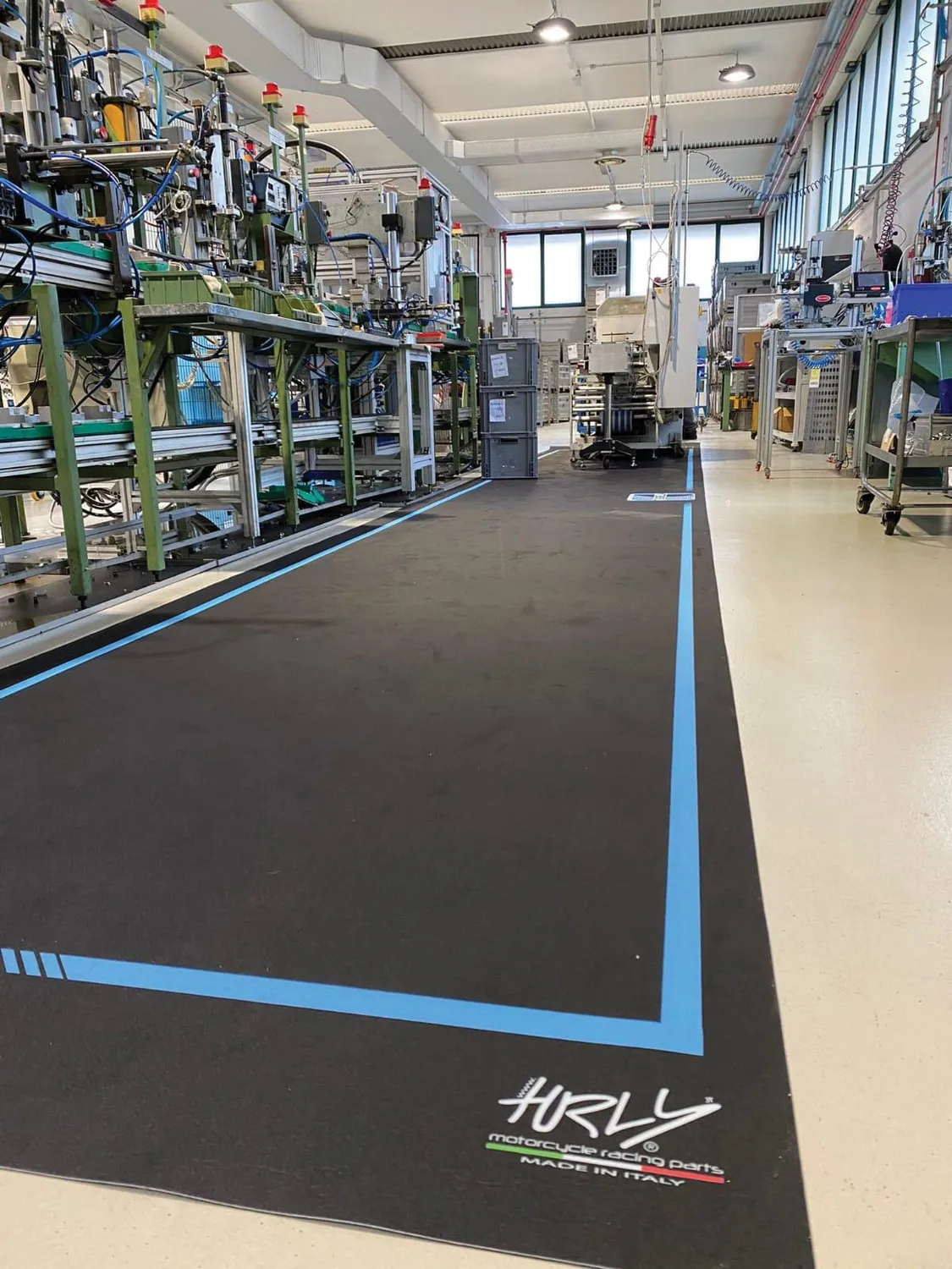 Hurly Parts Srl Tappeti Macchinari lavabili con logo