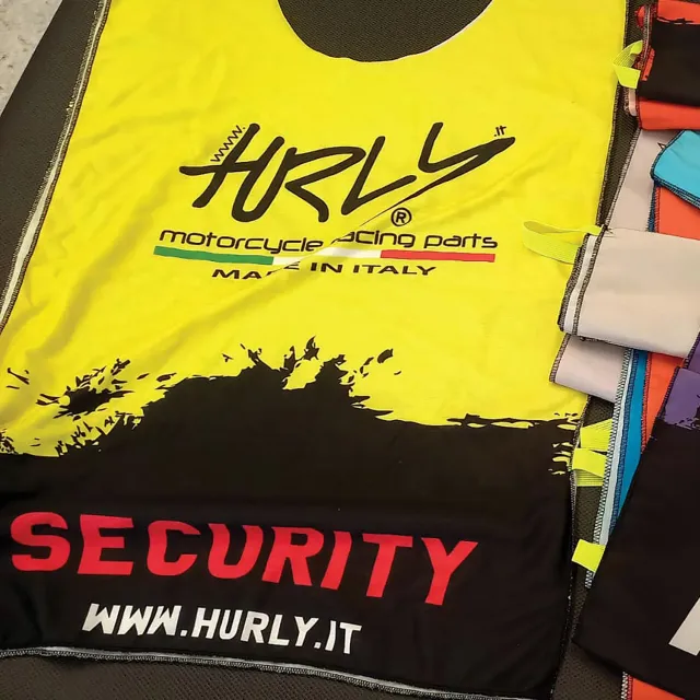 Hurly Parts Srl Bibs Pettorine sportive personalizzate